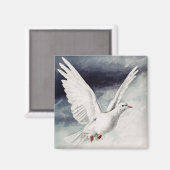 Der heilige Geist in Form einer Taube Magnet (Vorderseite/Rückseite)