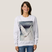 Der heilige Geist in Form einer Taube Sweatshirt (Vorne ganz)