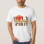 Der Heilige Geist lebt im Wert unserer Männer T-Shirt (Vorderseite)