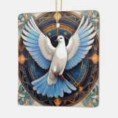 Der Heilige Geist (Taube) 2 Keramikornament (Links)