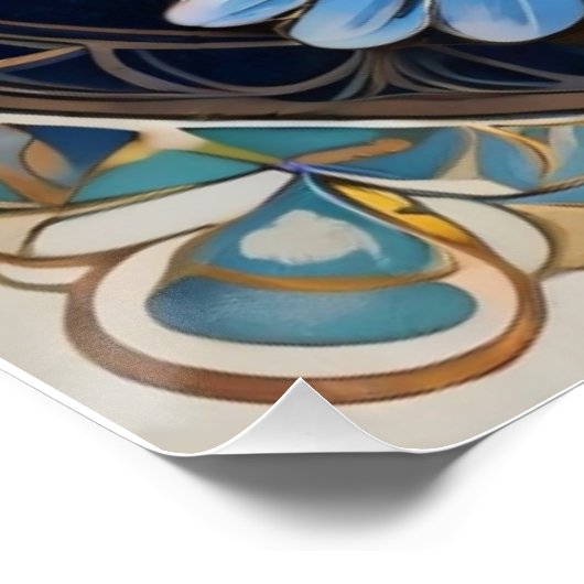 Der Heilige Geist (Taube) 2 Poster (Ecke)