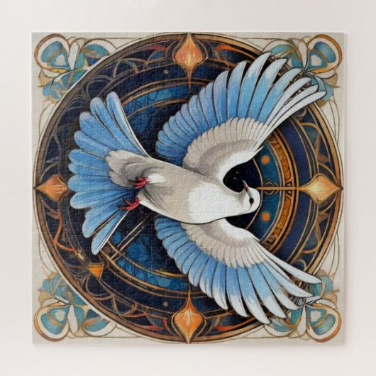 Der Heilige Geist (Taube) 2 Puzzle (Horizontal)