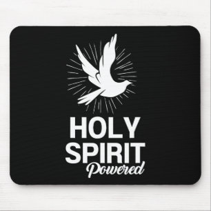Der Heilige Geisttaub trieb den Menschen Christlic Mousepad