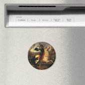 Der heilige Georg kämpft gegen den Drachen von Rap Magnet (In Situ (Geschirrspüler))