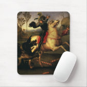 Der heilige Georg kämpft gegen den Drachen von Rap Mousepad (Mit Mouse)