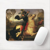 Der heilige Georg kämpft gegen den Drachen von Rap Mousepad (Mit Mouse)