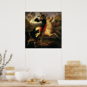 Der heilige Georg kämpft gegen den Drachen von Rap Poster (Küche)