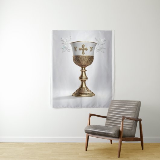 Der heilige Gral katholisch Wandteppich (Beispiel)