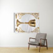 Der heilige Gral katholisch Wandteppich (Beispiel (Horizontal))