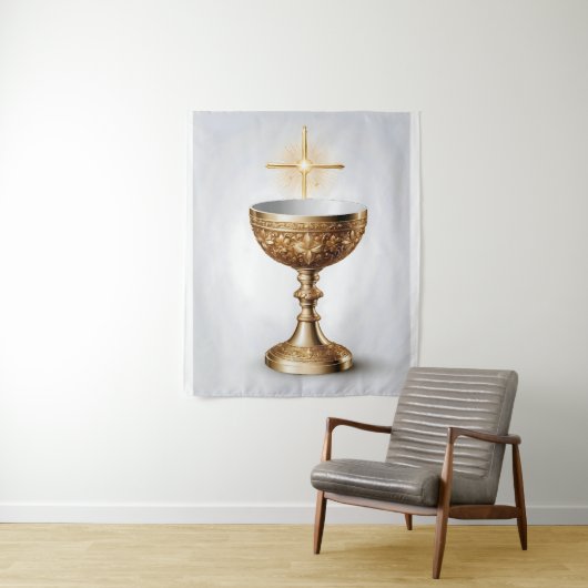 Der heilige Gral katholisch Wandteppich (Beispiel)