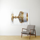 Der heilige Gral katholisch Wandteppich (Beispiel (Horizontal))