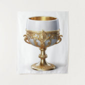 Der heilige Gral katholisch Wandteppich (Vorderseite)