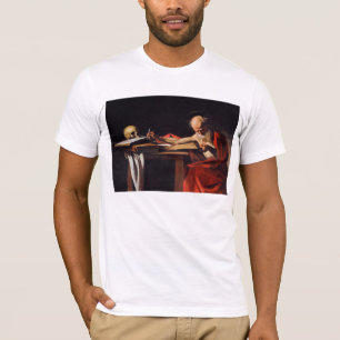 Der Heilige Hieronymus schreibt von Michelangelo C T-Shirt