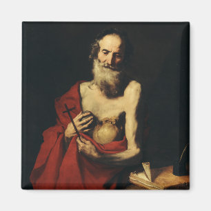 Der Heilige Hieronymus von Jusepe de Ribera Magnet