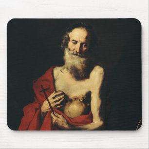 Der Heilige Hieronymus von Jusepe de Ribera Mousepad