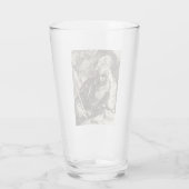Der Heilige James der Große Apostel Glas (Rückseite)