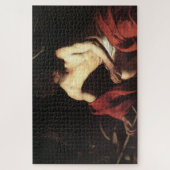 Der Heilige Johannes der Täufer von Caravaggio Puzzle (Vertikal)