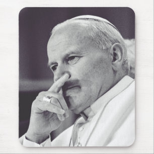 Der Heilige Johannes Paul II. Der große Kommunikat Mousepad