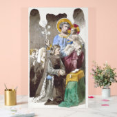 Der heilige Joseph-Patron der Universellen Kirche Acrylschild (Hochzeit)
