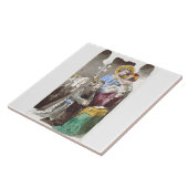 Der heilige Joseph-Patron der Universellen Kirche Fliese (Seite)