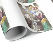 Der heilige Joseph-Patron der Universellen Kirche Geschenkpapier (Rolleneckpunkt)