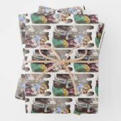 Der heilige Joseph-Patron der Universellen Kirche Geschenkpapier Set (Beispiel)