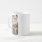 Der heilige Joseph-Patron der Universellen Kirche Kaffeetasse (Vorderseite Links)