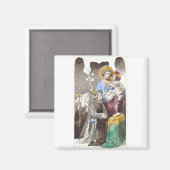 Der heilige Joseph-Patron der Universellen Kirche Magnet (Vorderseite/Rückseite)