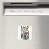 Der heilige Joseph-Patron der Universellen Kirche Magnet (In Situ (Geschirrspüler))