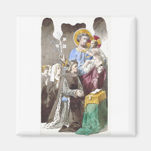 Der heilige Joseph-Patron der Universellen Kirche Magnet (Vorne)