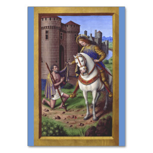 Der heilige Martin von Tours teilt seinen Mantel e Tischnummer