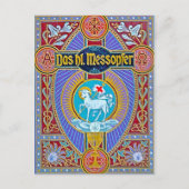 Der heilige Opferbote Postkarte (Vorderseite)