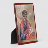 Der Heilige Petrus, der Apostel Fotoplatte (Seite)