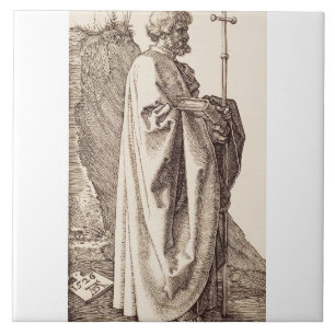 Der Heilige Philippus der Apostel von Albrecht Dür Fliese