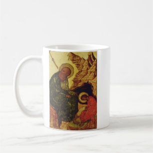 Der Heilige Prochorus und der Heilige Johannes der Kaffeetasse