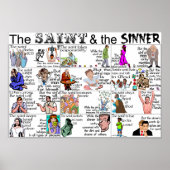 Der Heilige und der Sinner Poster (Vorne)