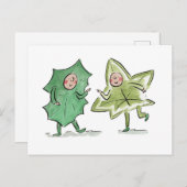 Der Heilige und die Elite Postkarte (Vorne/Hinten)