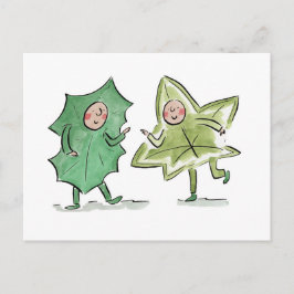 Der Heilige und die Elite Postkarte