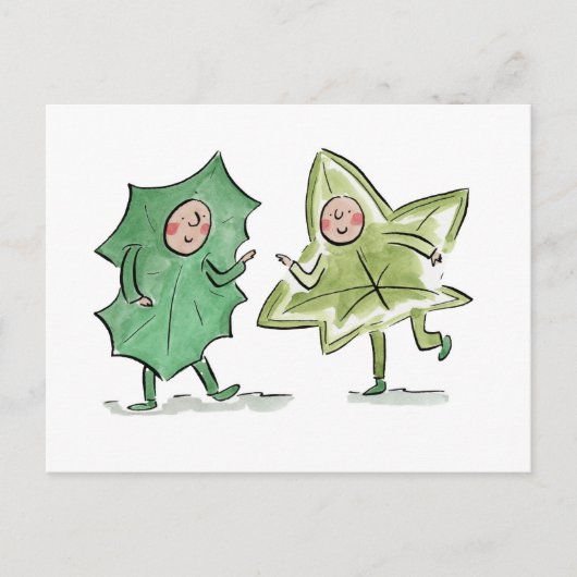 Der Heilige und die Elite Postkarte (Vorderseite)