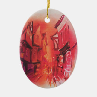 Der heillose Durcheinander in York-Verzierung Keramikornament