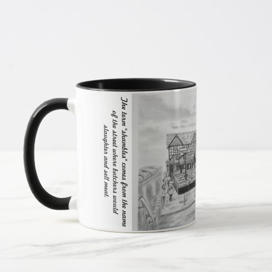 Der heillose Durcheinander Manchester Tasse (Links)