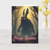 Der heiße Osterhase im Schattenwald Karte (Gelbe Blume)