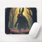 Der heiße Osterhase im Schattenwald Mousepad (Mit Mouse)