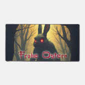 Der heiße Osterhase im Schattenwald Schreibtischunterlage (Vorderseite)