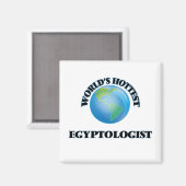 Der heißeste Ägyptologe der Welt Magnet (Vorderseite/Rückseite)