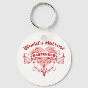 Der heißeste Barkeeper der Welt Schlüsselanhänger