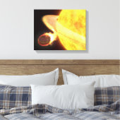 Der heißeste bekannte Planet der Milchstraße Leinwanddruck (Insitu (Schlafzimmer))