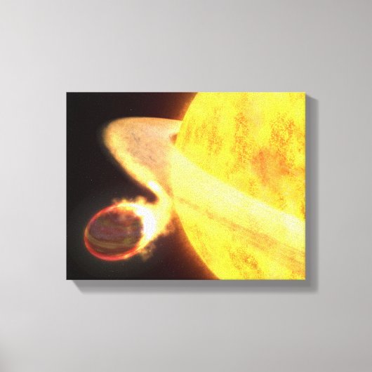 Der heißeste bekannte Planet der Milchstraße Leinwanddruck (Vorderseite)