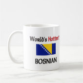 Der heißeste Bosnier der Welt Kaffeetasse (Links)