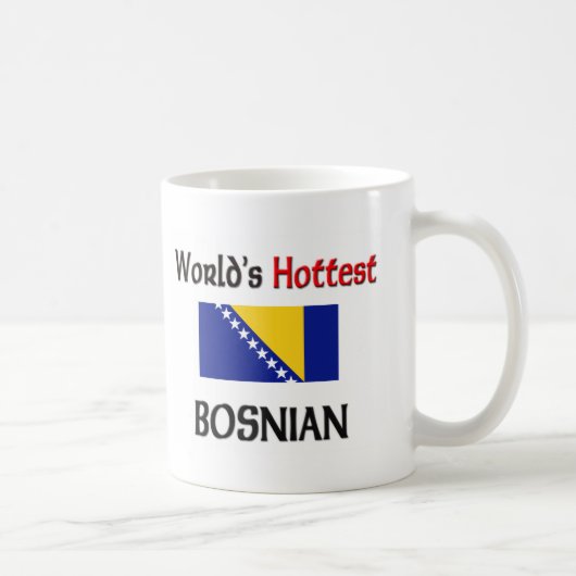 Der heißeste Bosnier der Welt Kaffeetasse (Rechts)